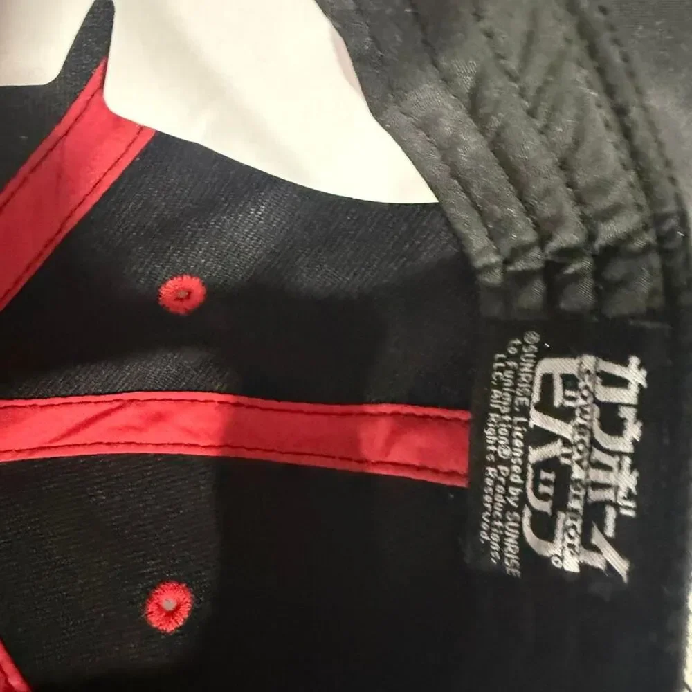 Unbranded Men's Black and Red Hat